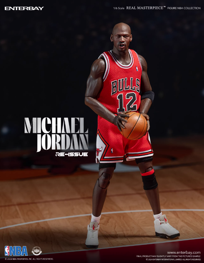 ENTERBAY EB RM-1053 REAL MASTERPIECE NBA COLLECTION: MICHAEL JORDAN I’M BACK #45 RE-ISSUE LIMITED EDITION