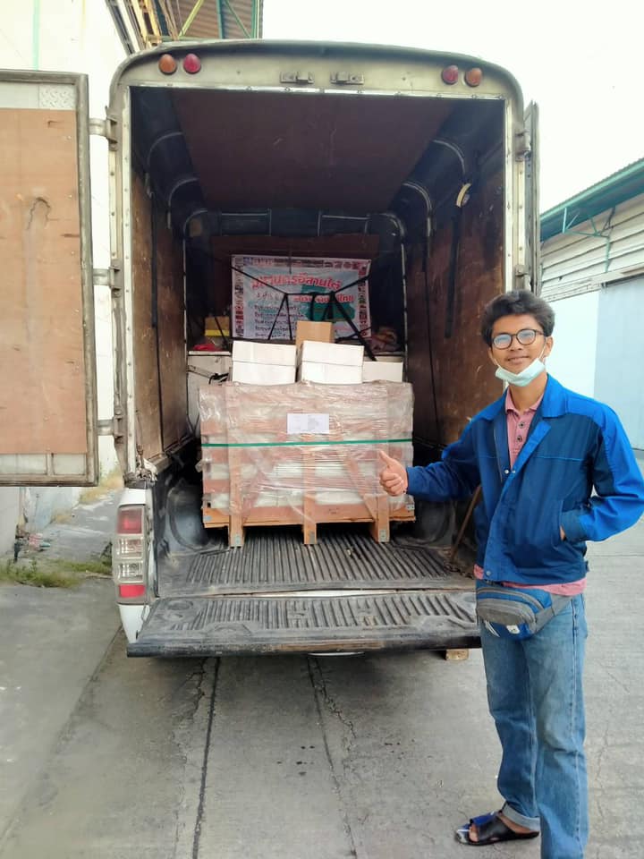 รีวิวจัดส่ง Silver Grey หินลายเสือ Santory Hua Hin