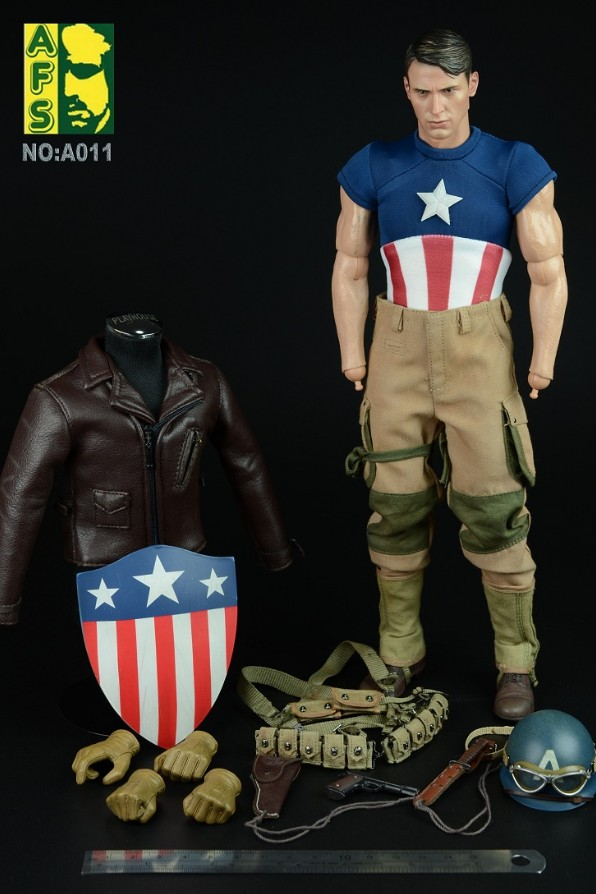 AFS Toys A011 Captain America WWII Set