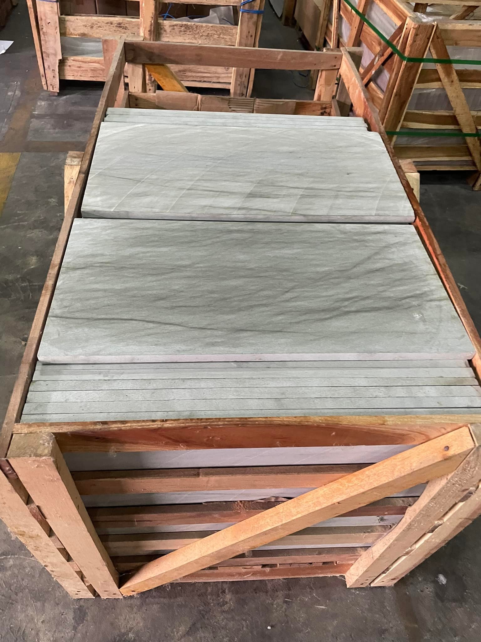 หินธรรมชาติสีสวย Ocean Wave 3060 จัดส่งลูกค้าอ่าวนาง กระบี่