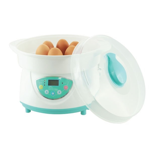 # GRACEKIDS (เกรซคิดส์) เครื่องนึ่งขวดนมพร้อมอบแห้ง รุ่น แกรนด์ไฮเปอร์ดราย ใส่ขวดนมได้ 8 ขวด สามารถอุ่นอาหารและต้มไข่ได้