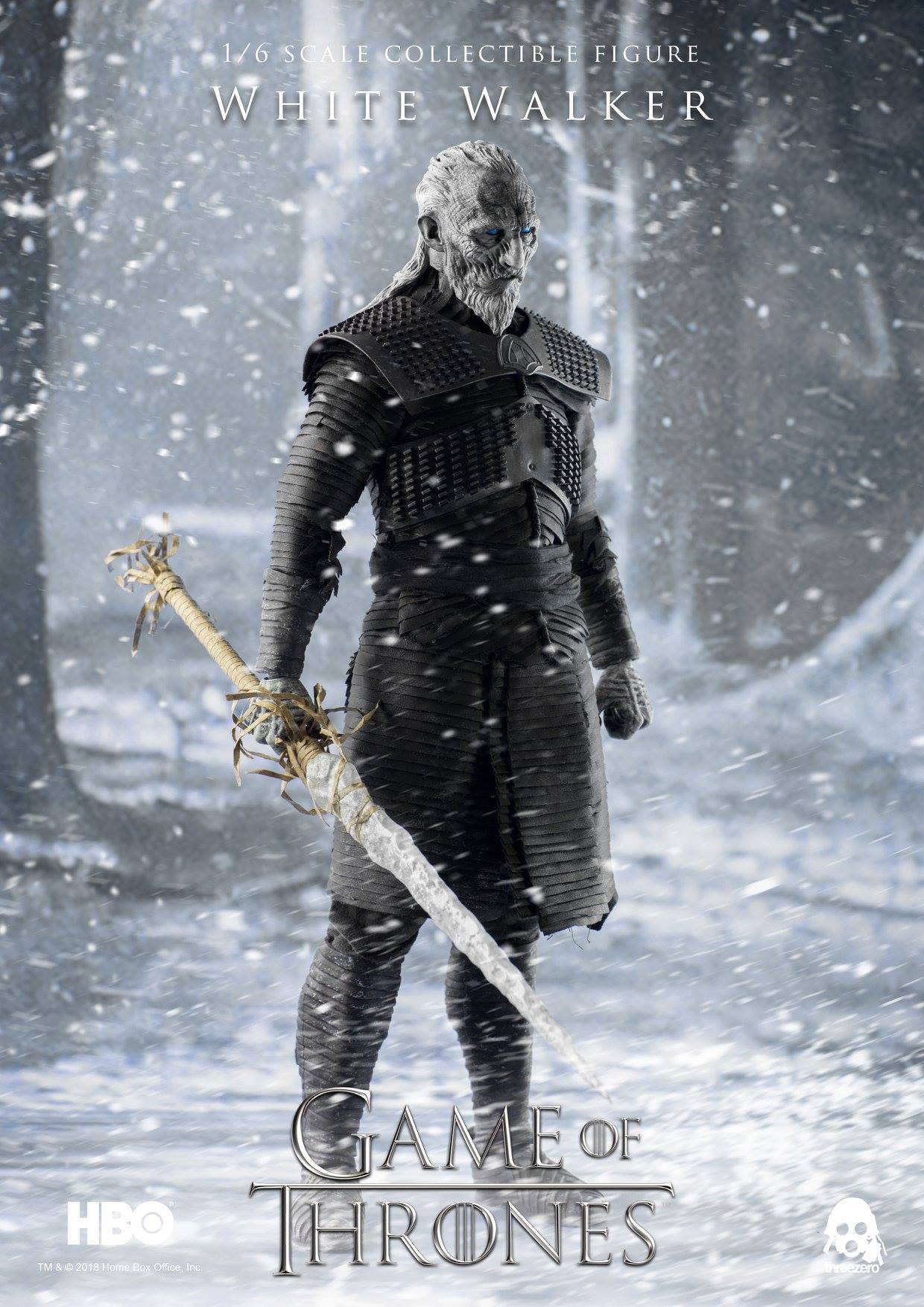 ThreeZero 3Z0037DV Game of Thrones - White Walker (Deluxe Version)