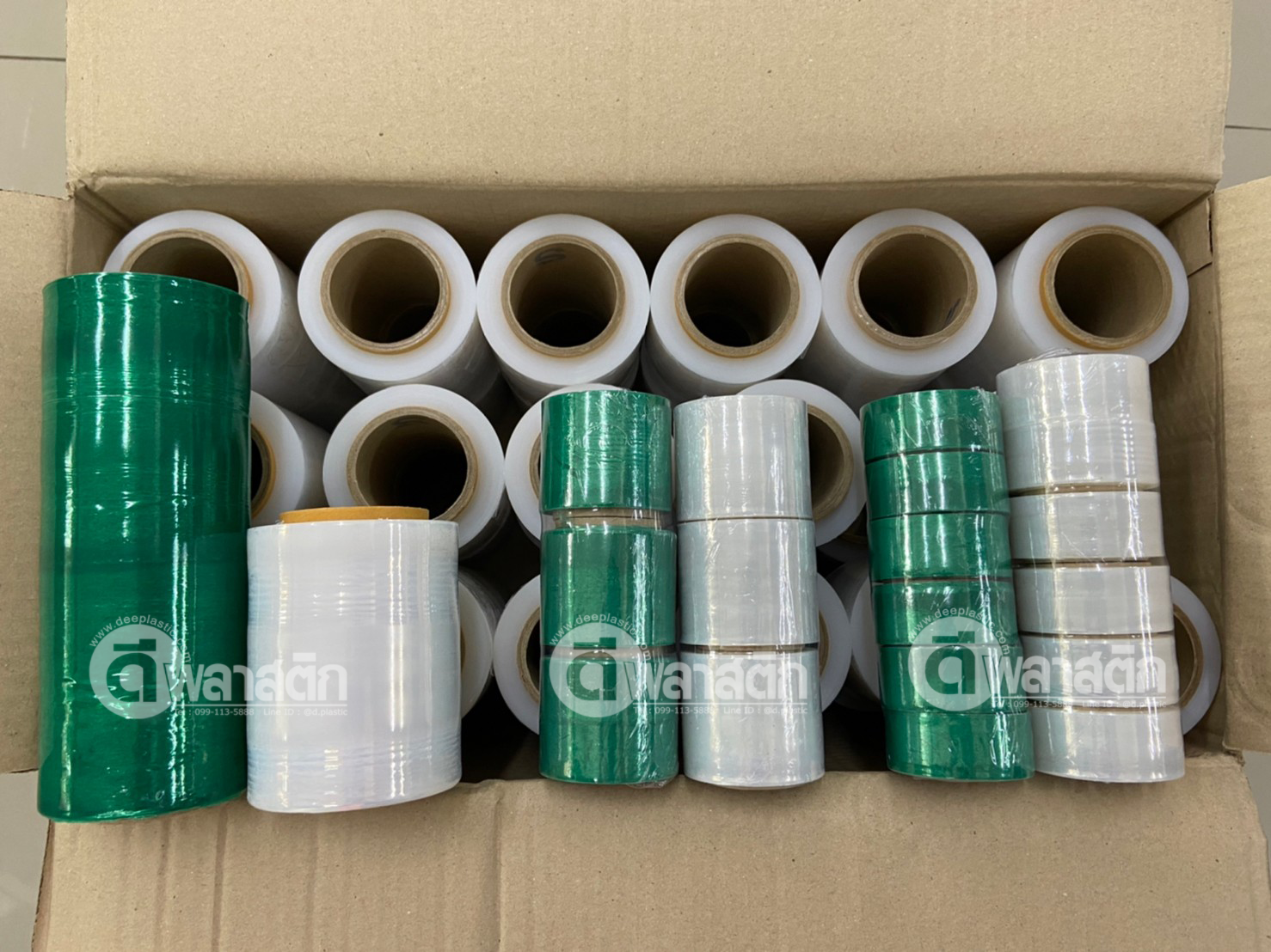 ฟิล์มยืดพันพาเลท Stretch Film ขายยกลัง