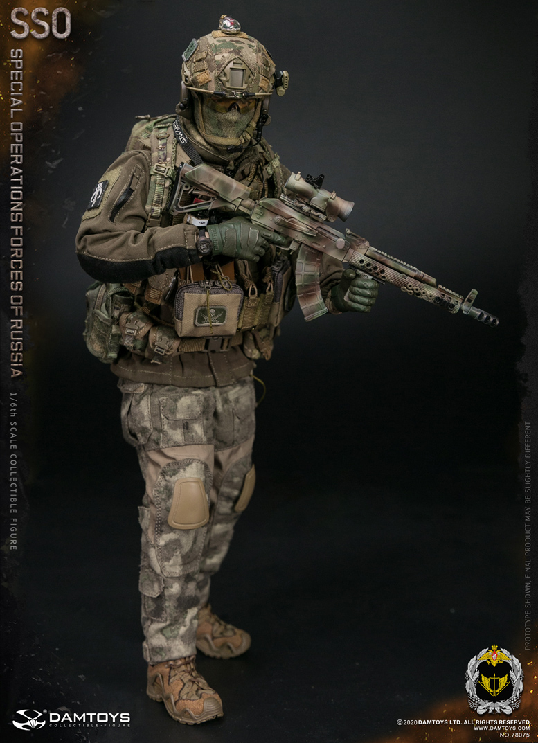 DAMTOYS 78075 1/6 SPECIAL OPERATIONS FORCES OF RUSSIA - SSO