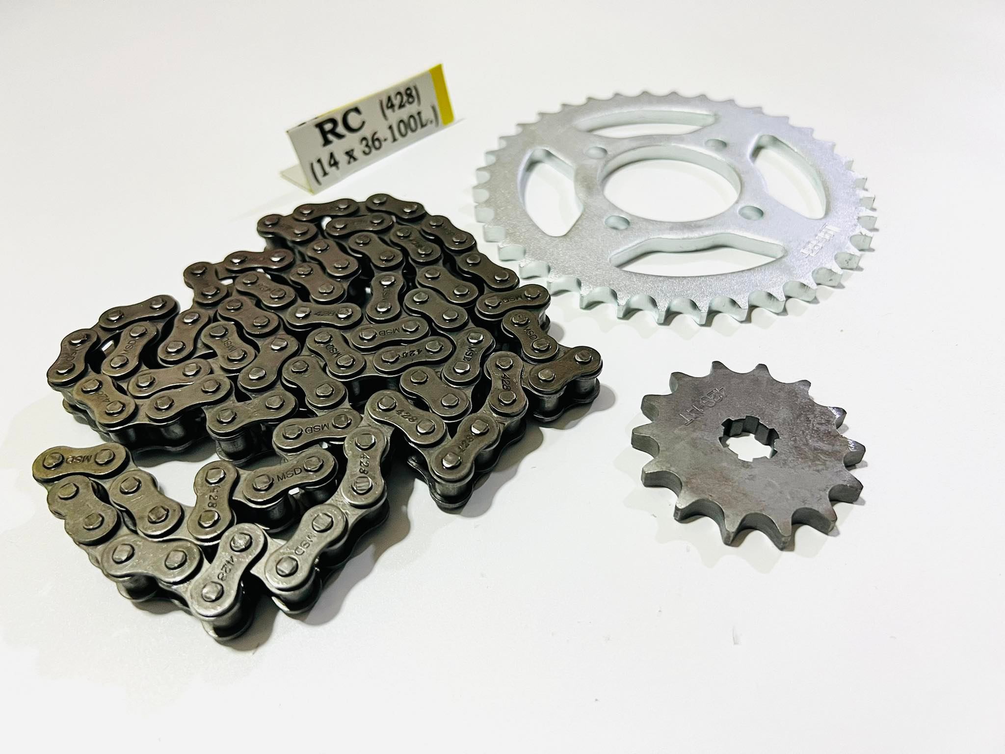 ชุดโซ่สเตอร์rc100 ครบชุด คุณภาพดี
