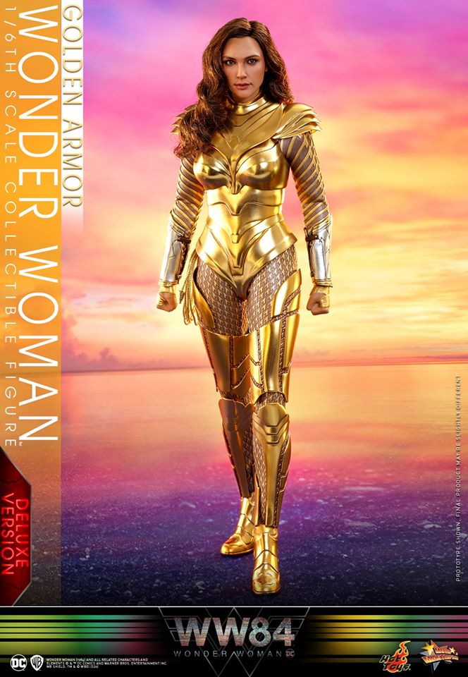 Hot Toys MMS578 1/6 Wonder Woman 1984 - Golden Armor Wonder Woman (Deluxe Version)