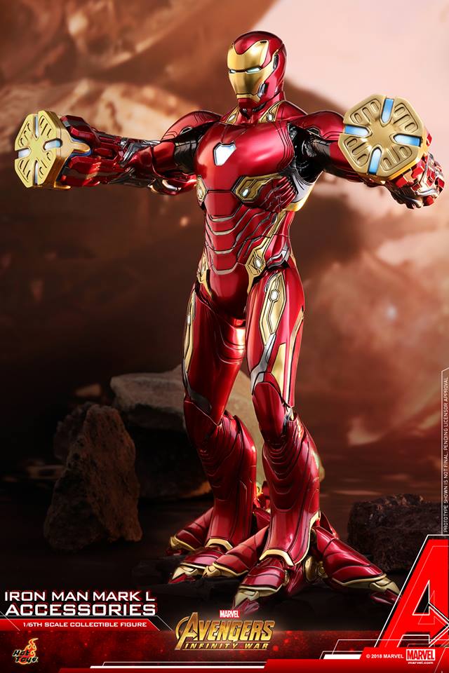 Hot Toys ACS004 AVENGERS: INFINITY WAR - IRON MAN MARK L (ACCESSORIES)