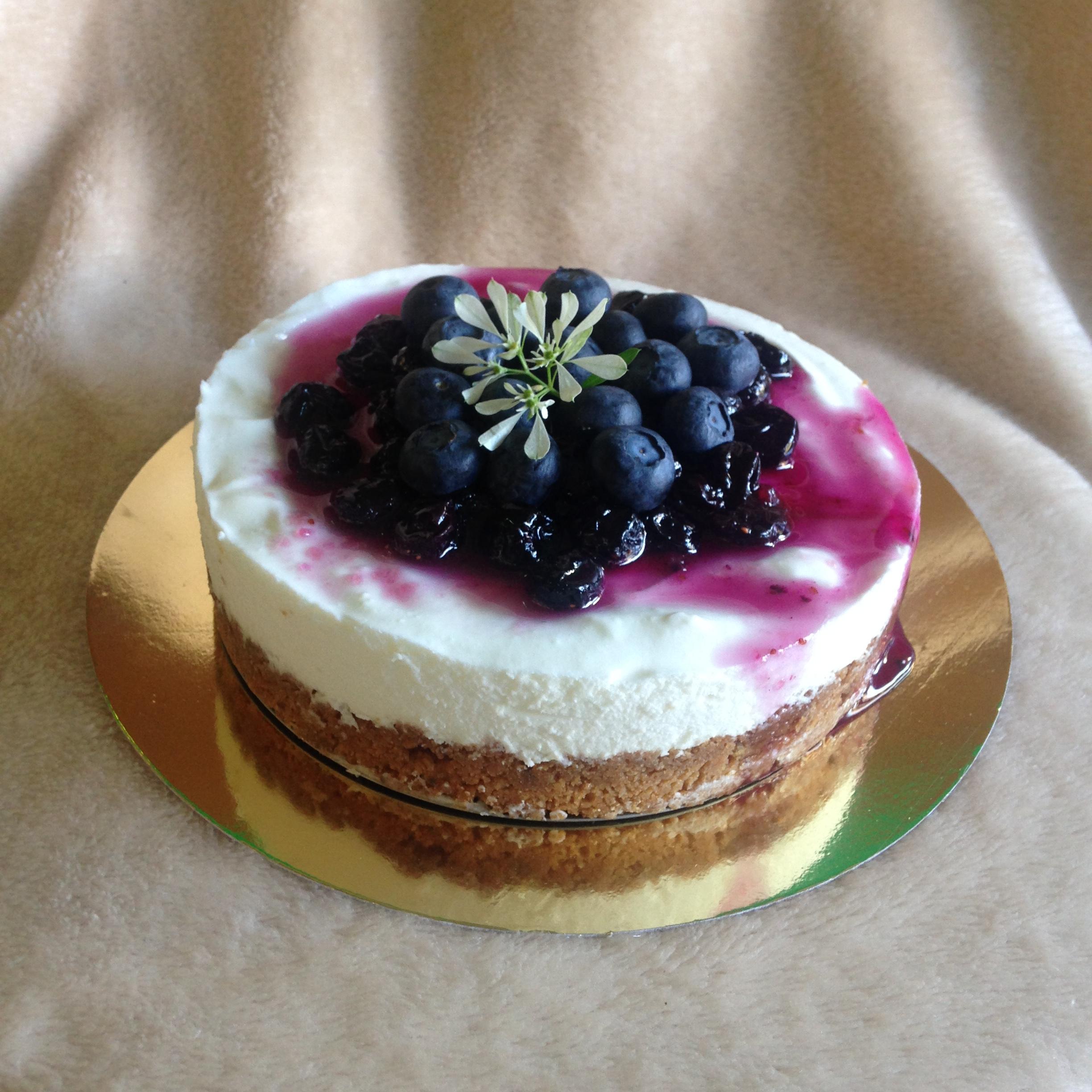 เวรี่บลูเบอร์รี่ชีสพาย (ขนาด 3 ปอนด์) / Very Blueberry Cheese Pie (3 Pound / 8'' x 8")