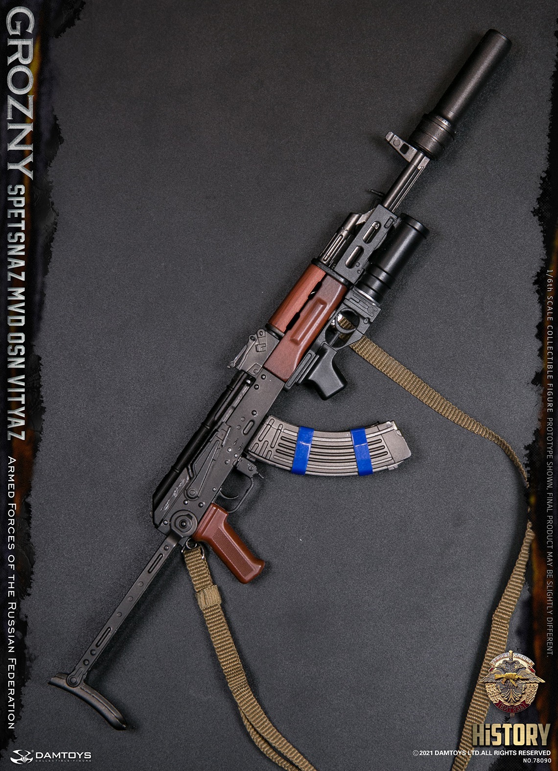 DAMTOYS 78090 1/6 SPETSNAZ MVD OSN VITYAZ - GROZNY