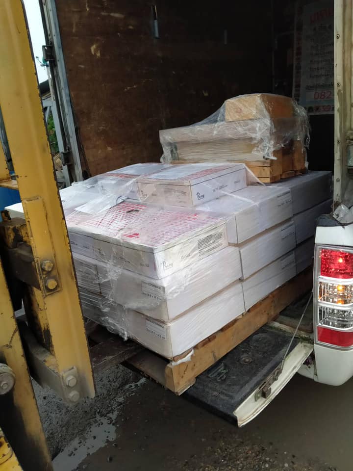 ส่งด่วน White Ocean Mosaic & Multicolor Mini Mosaic