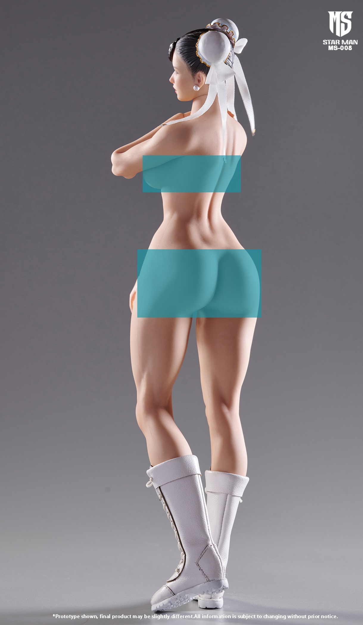 STAR MAN MS-008A Female fighter Chun-li (Blue Cheongsam Version)