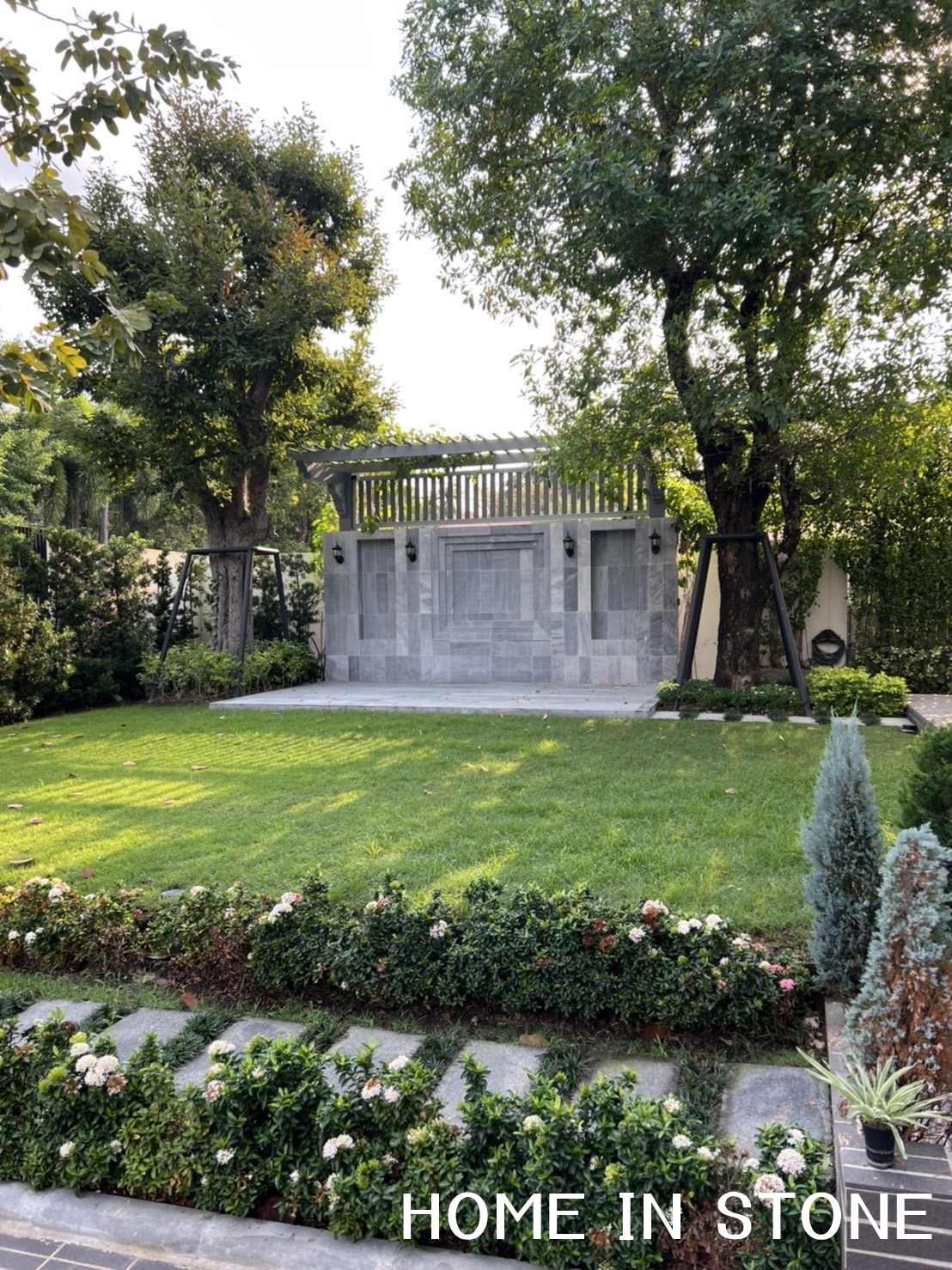 หินธรรมชาติ ปูพื้น คริสตัลแบล็ค