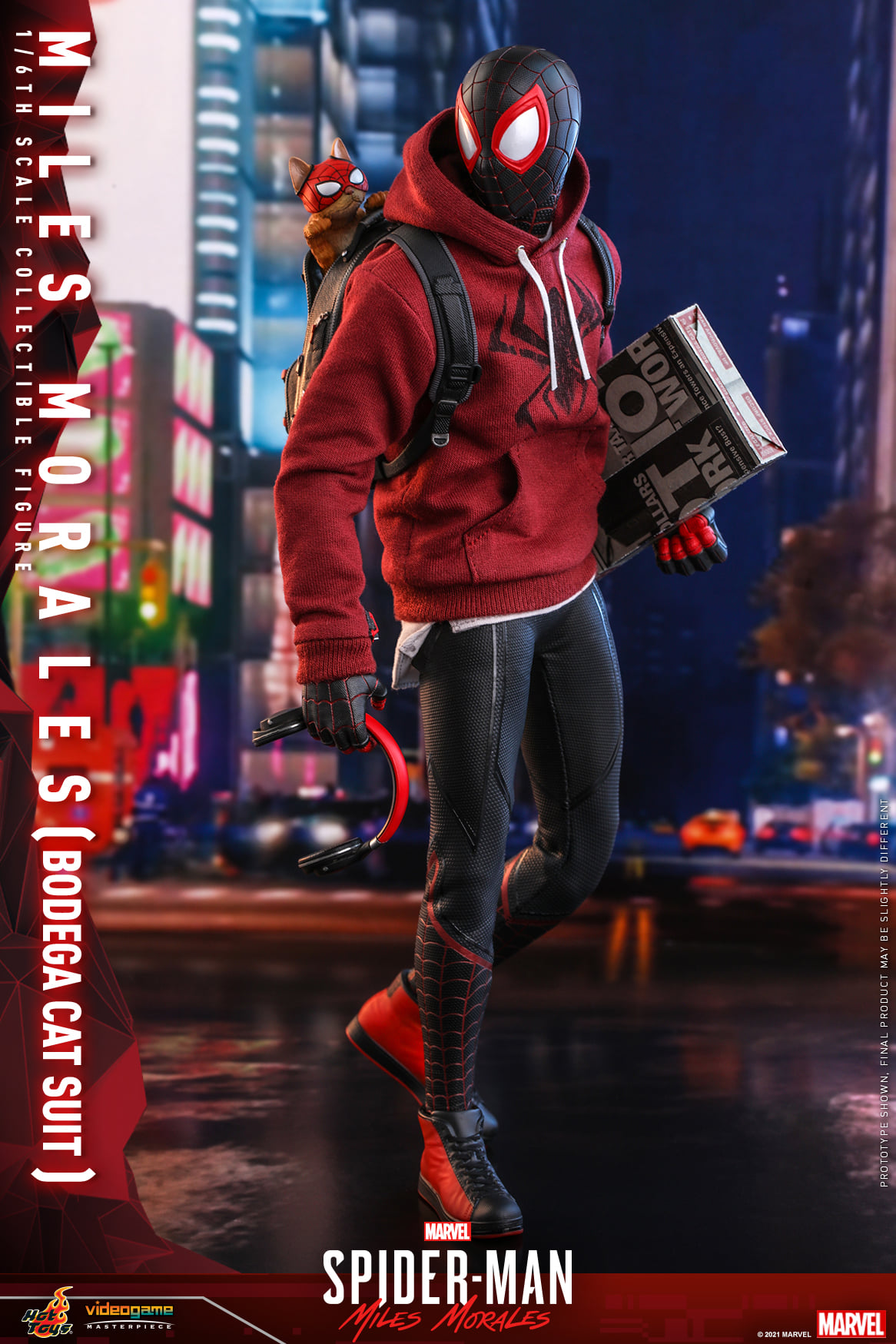 Hot Toys VGM50 1/6 Marvel’s Spider-Man: Miles Morales - Miles Morales (Bodega Cat Suit)