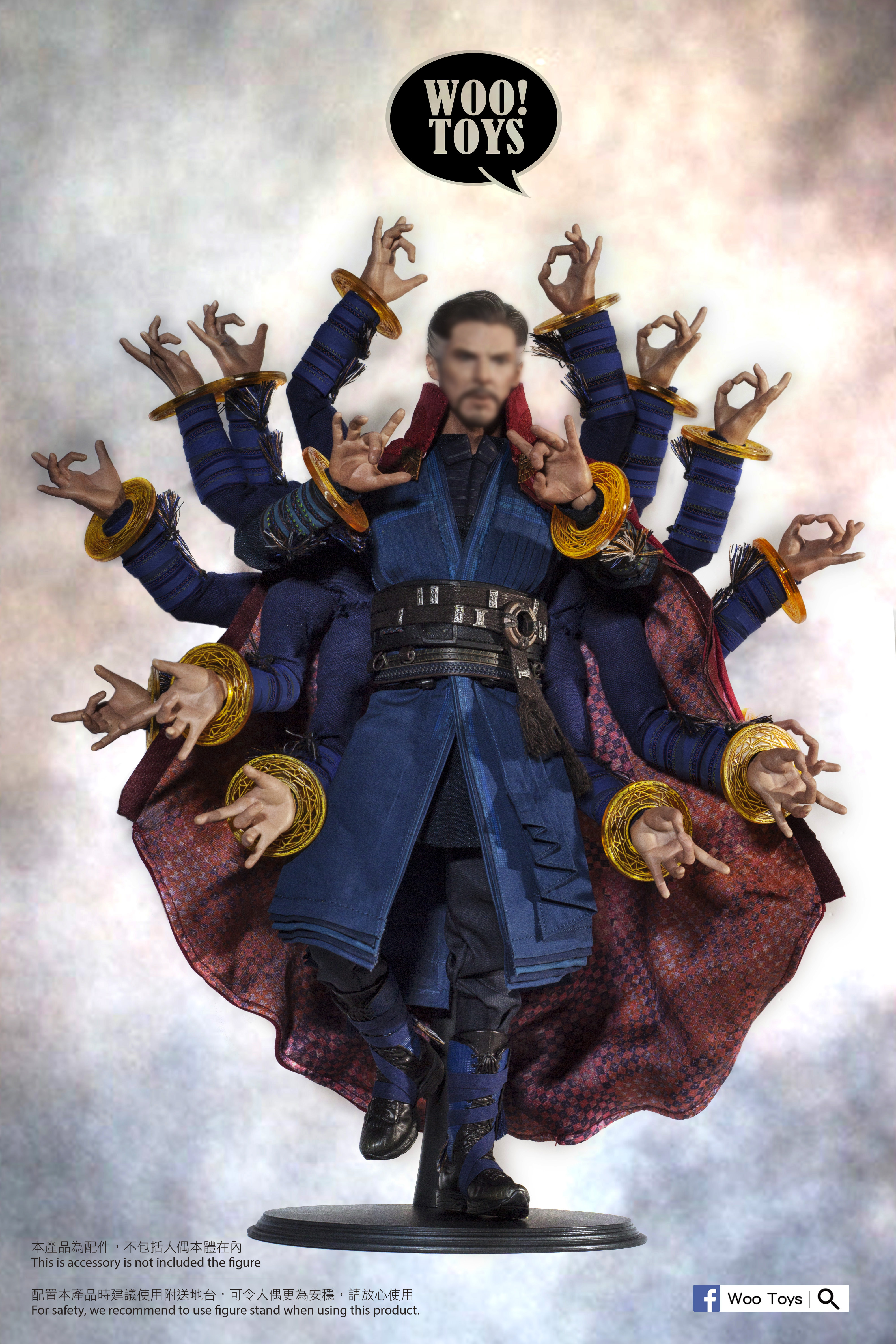 Woo Toys WOO-003 1/6 The Thousand Hands Accessories