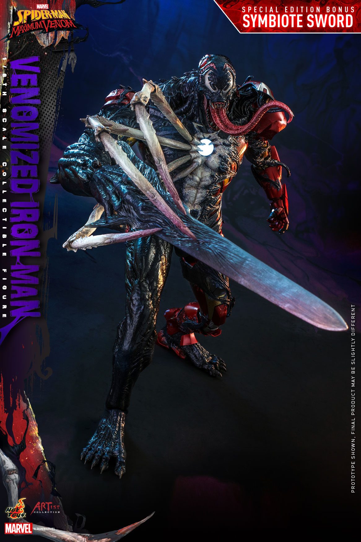 Hot Toys AC04 1/6 Marvel's Spider-Man: Maximum Venom - Venomized Iron Man (Special Edition)
