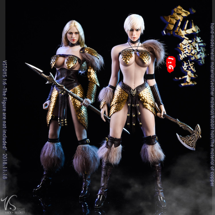 VSTOYS 18XG32C (A+B) The Dragon Scale Series - Female Warrior (Deluxe Edition)