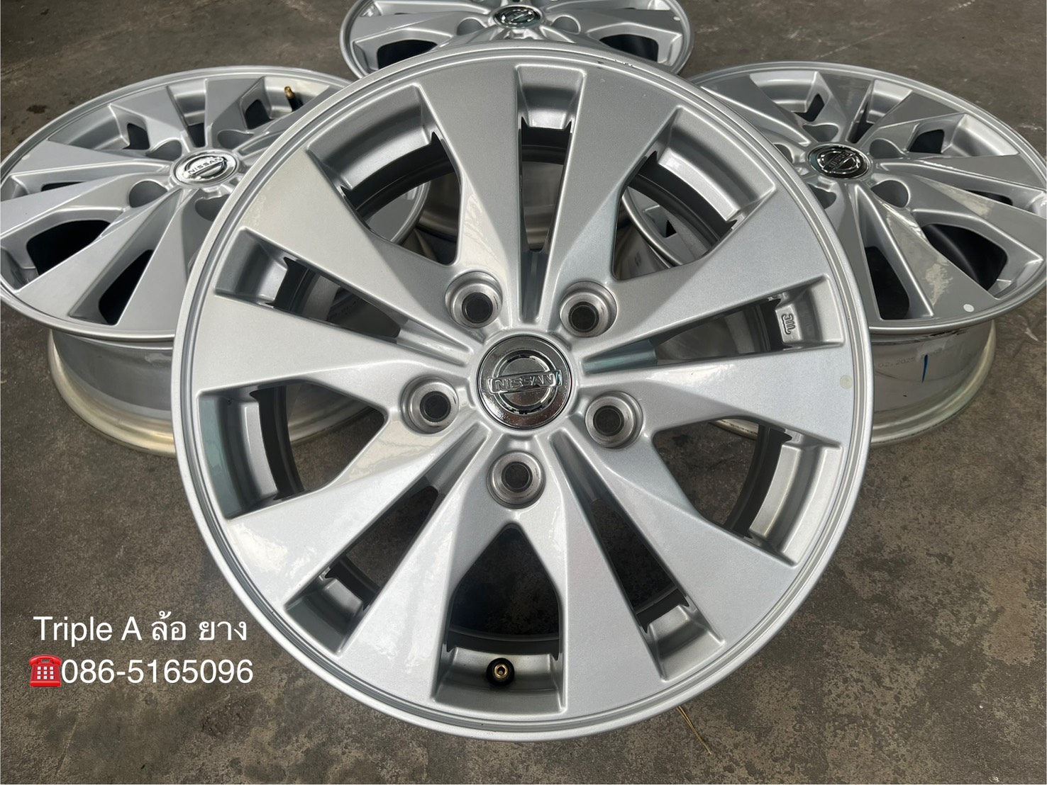✨ล้อแม็กป้ายแดง✨5รู114 Nissan Serena รุ่นใหม่ล่าสุด ขอบ 15💖สวยกริ๊บ💖