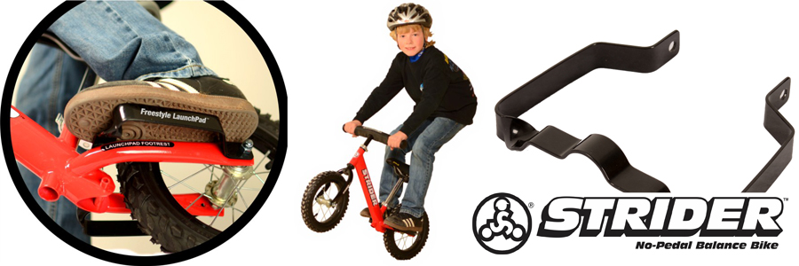 STRIDER BIKES (สไตรเดอร์ ไบร์ท) Free style launch pad (Footrest) ที่วางขา