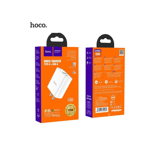หัวชาร์จ Hoco รุ่น C80