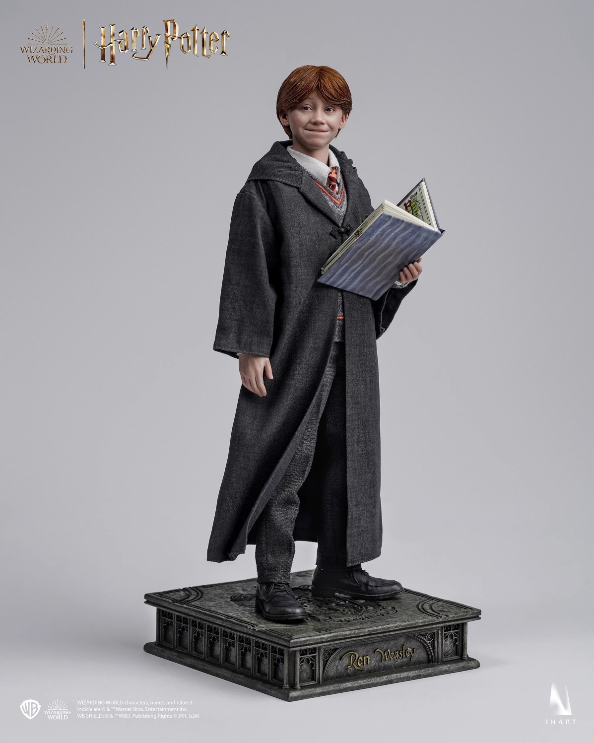 INART x Queen Studios A010D1 Harry Potter and the Philosopher's Stone - Ron Weasley (Deluxe Version) [Hair Transplant Headsculpt]