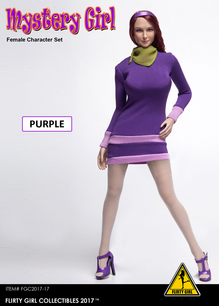 FLIRTY GIRL COLLECTIBLES 1/6 FGC2017-16-19 "MYSTERY GIRL" Female Character Set