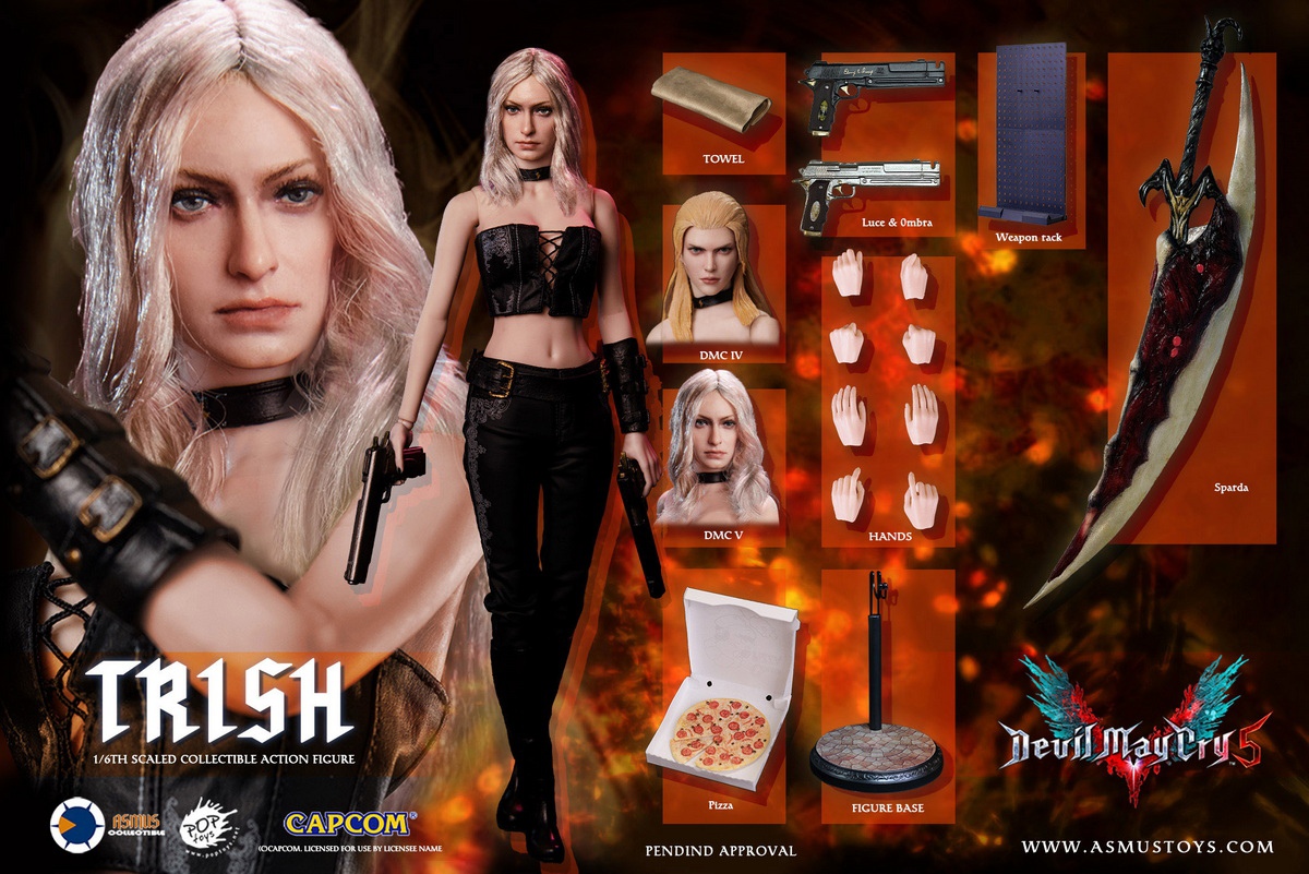 ASMUS TOYS DMC504 1/6 THE DEVIL MAY CRY SERIES : TRISH (DMC V)