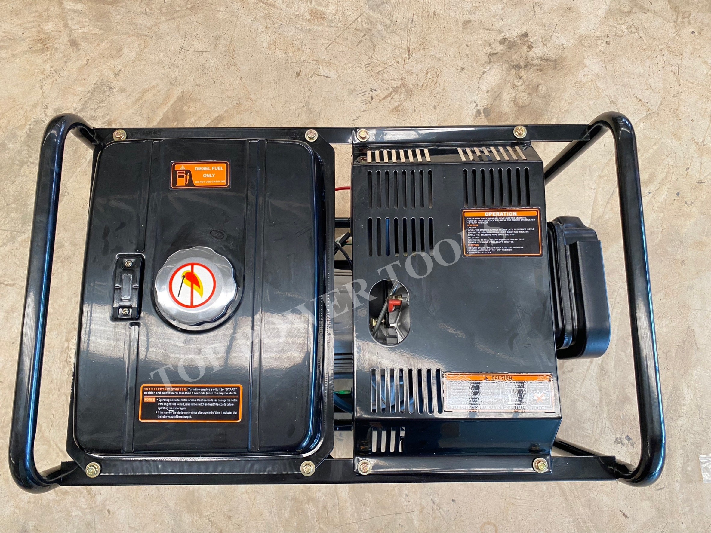 เครื่องปั่นไฟดีเซล 5KW. GEN-5000 PAYOO