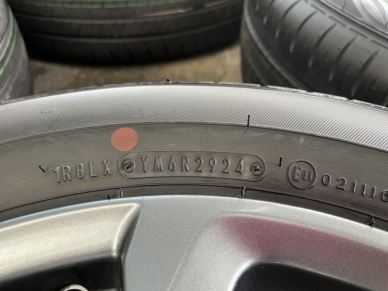 ✨ล้อแม็ก✨Mazda 2 Skyactiv ขอบ 15 สีเทา พร้อมยางใหม่💯185-65-15 Dunlop♨️ปี 24♨️