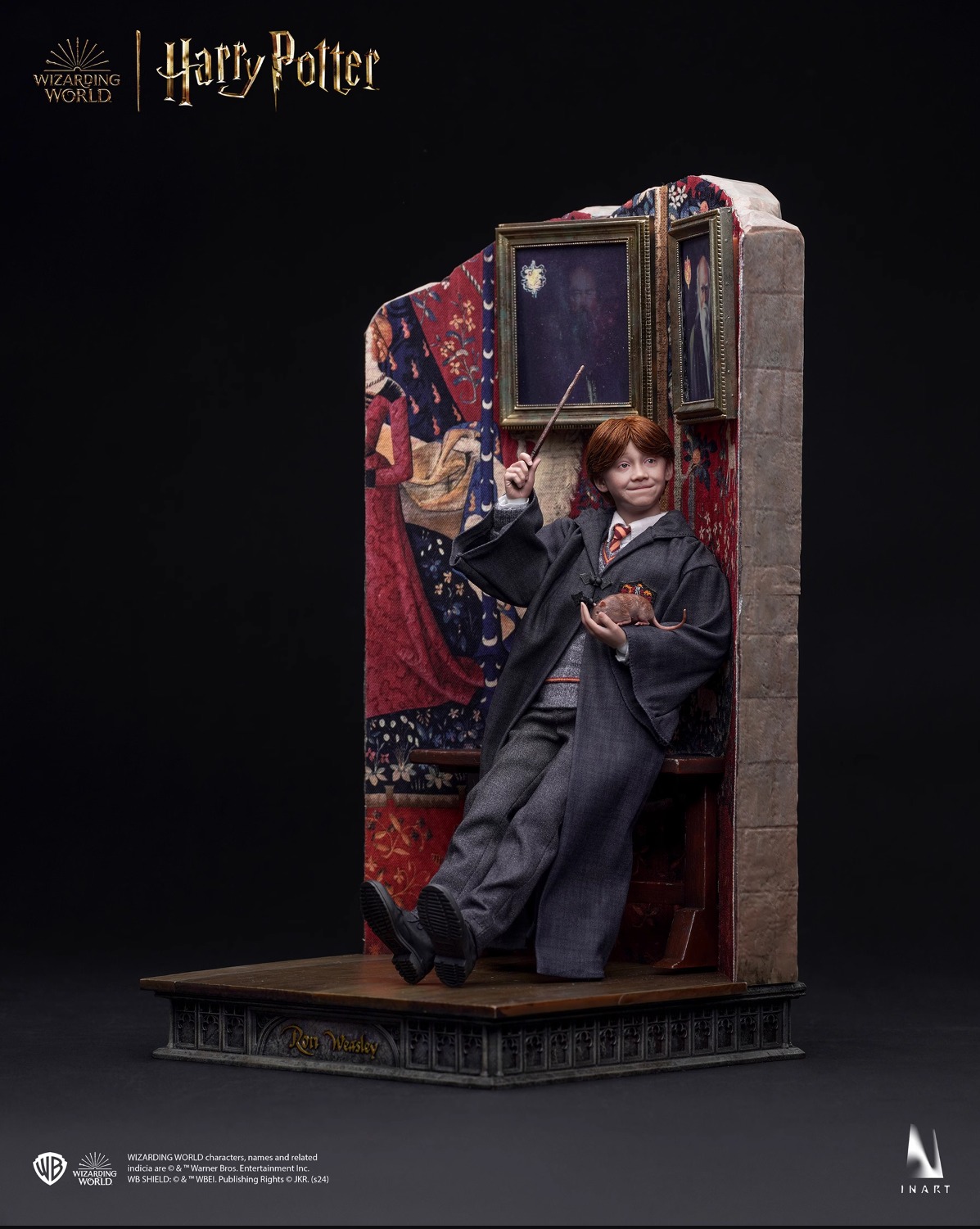INART x Queen Studios A010D1 Harry Potter and the Philosopher's Stone - Ron Weasley (Deluxe Version) [Hair Transplant Headsculpt]