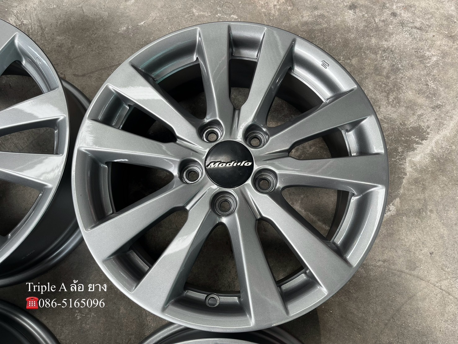 ✨ล้อแม็ก✨Honda Civic Modulo ขอบ 16 สีเทา💖สวยกริ๊บ💖