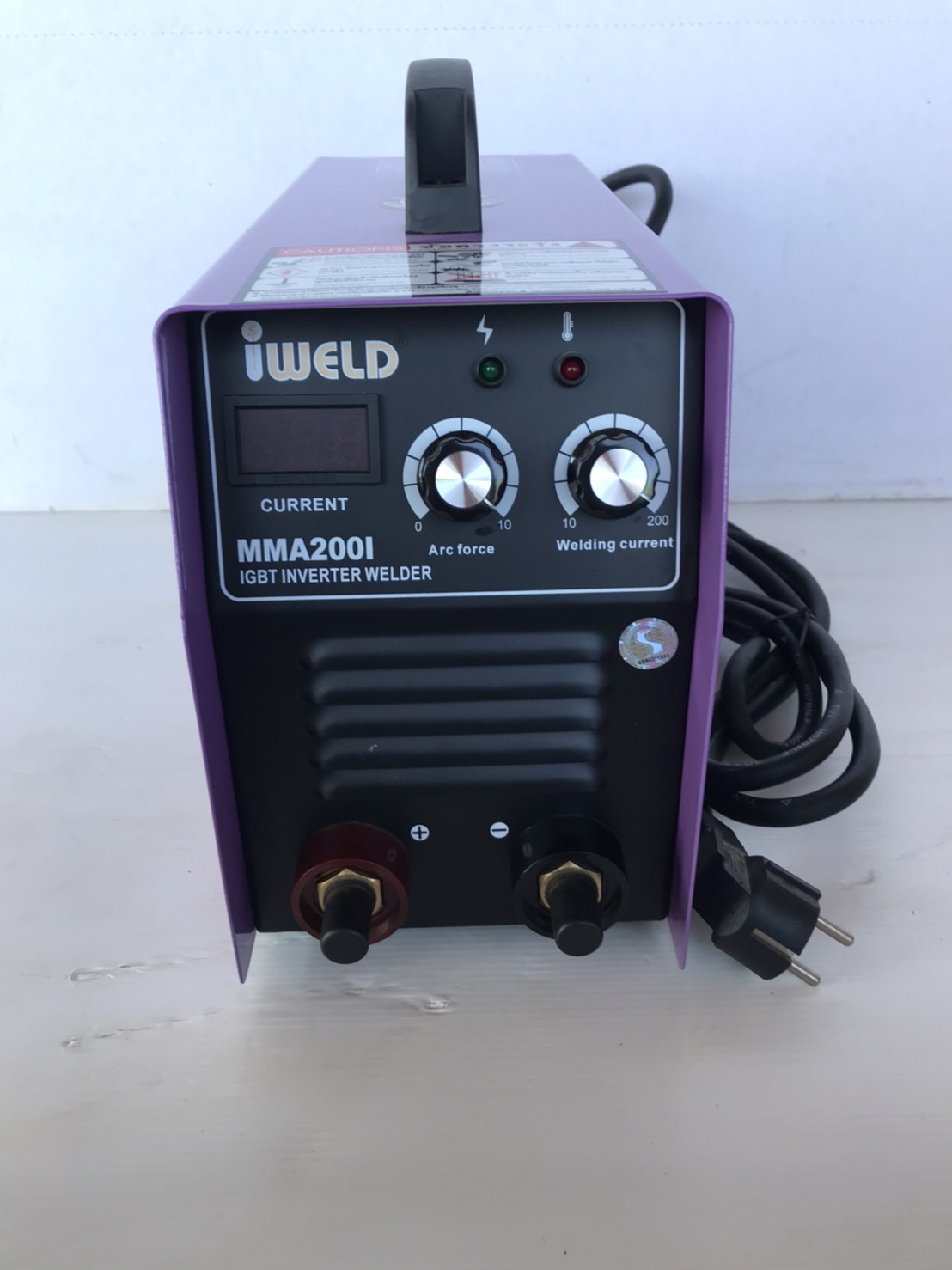 ตู้เชื่อมอินเวอร์เตอร์ MMA200I I-WELD(ฟรีค่าจัดส่ง)