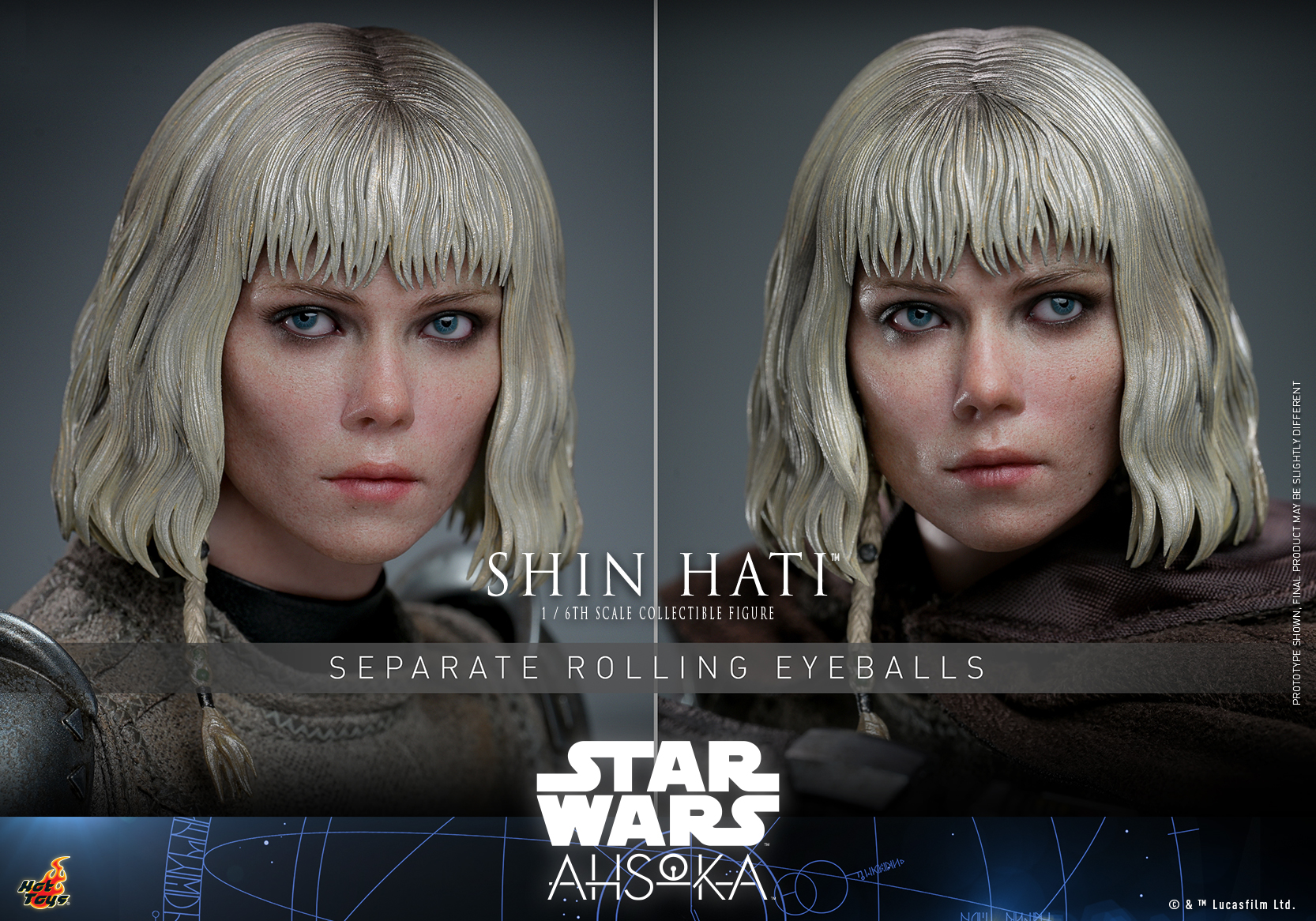 Hot Toys TMS124 1/6 Star Wars: Ahsoka™ - Shin Hati™