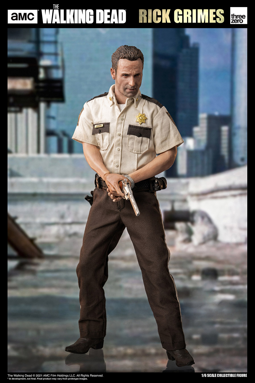 threezero 3Z01450W0 1/6 The Walking Dead - Rick Grimes (Season 1)