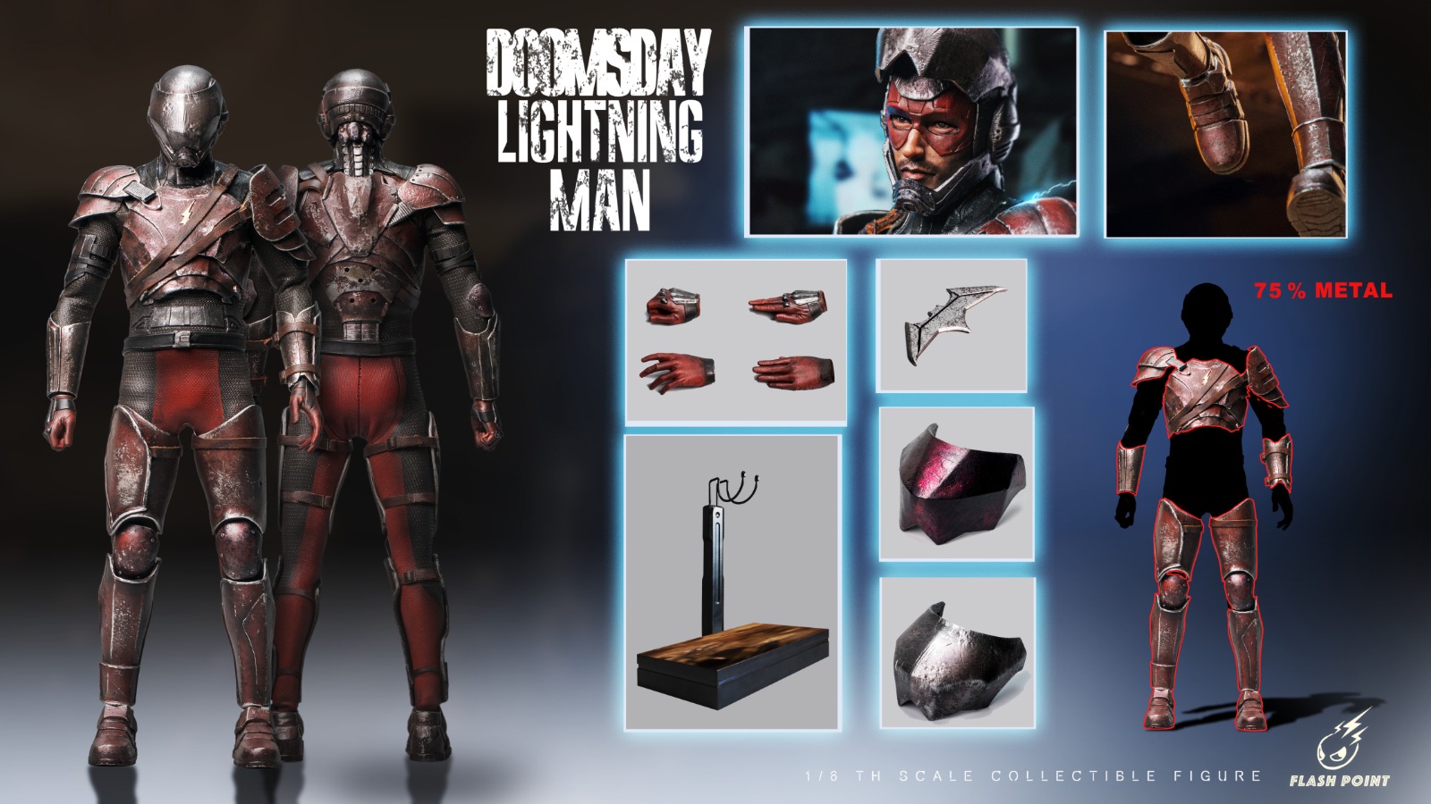 Flash Point Studio FP-22166 1/6 Doomsday Lightning Man