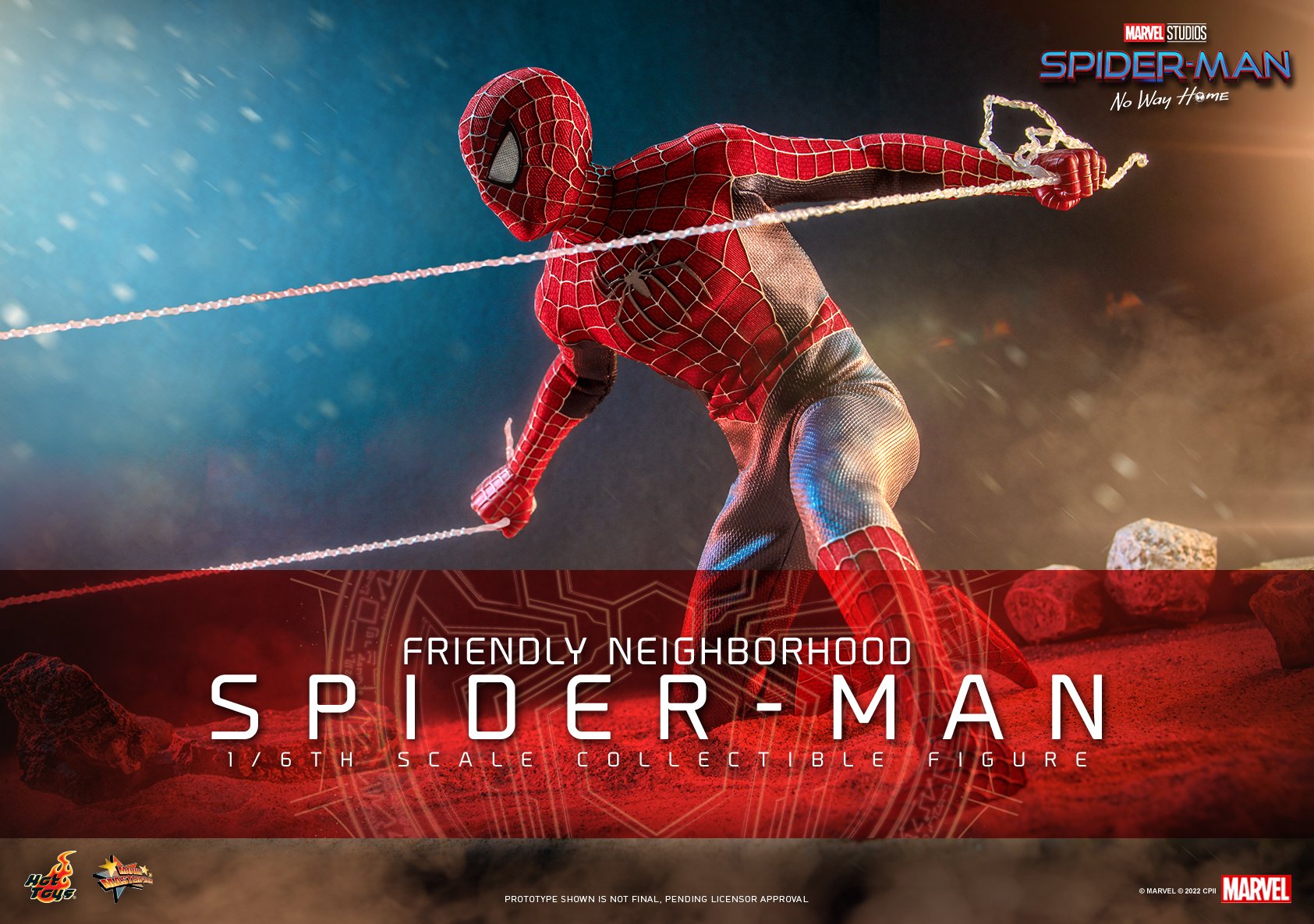 Hot Toys MMS661 1/6 Spider-Man: No Way Home - Friendly Neighborhood Spider-Man