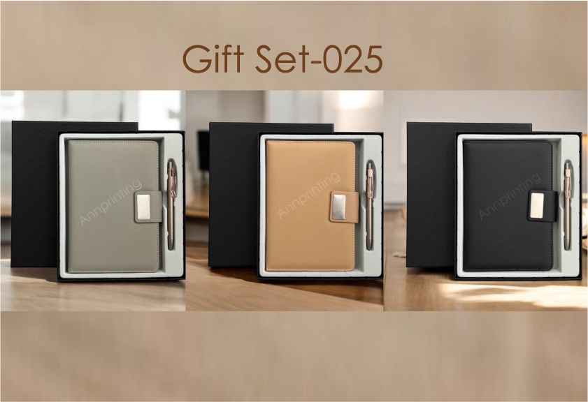 SET สมุดโน้ตปกหนัง+ปากกา