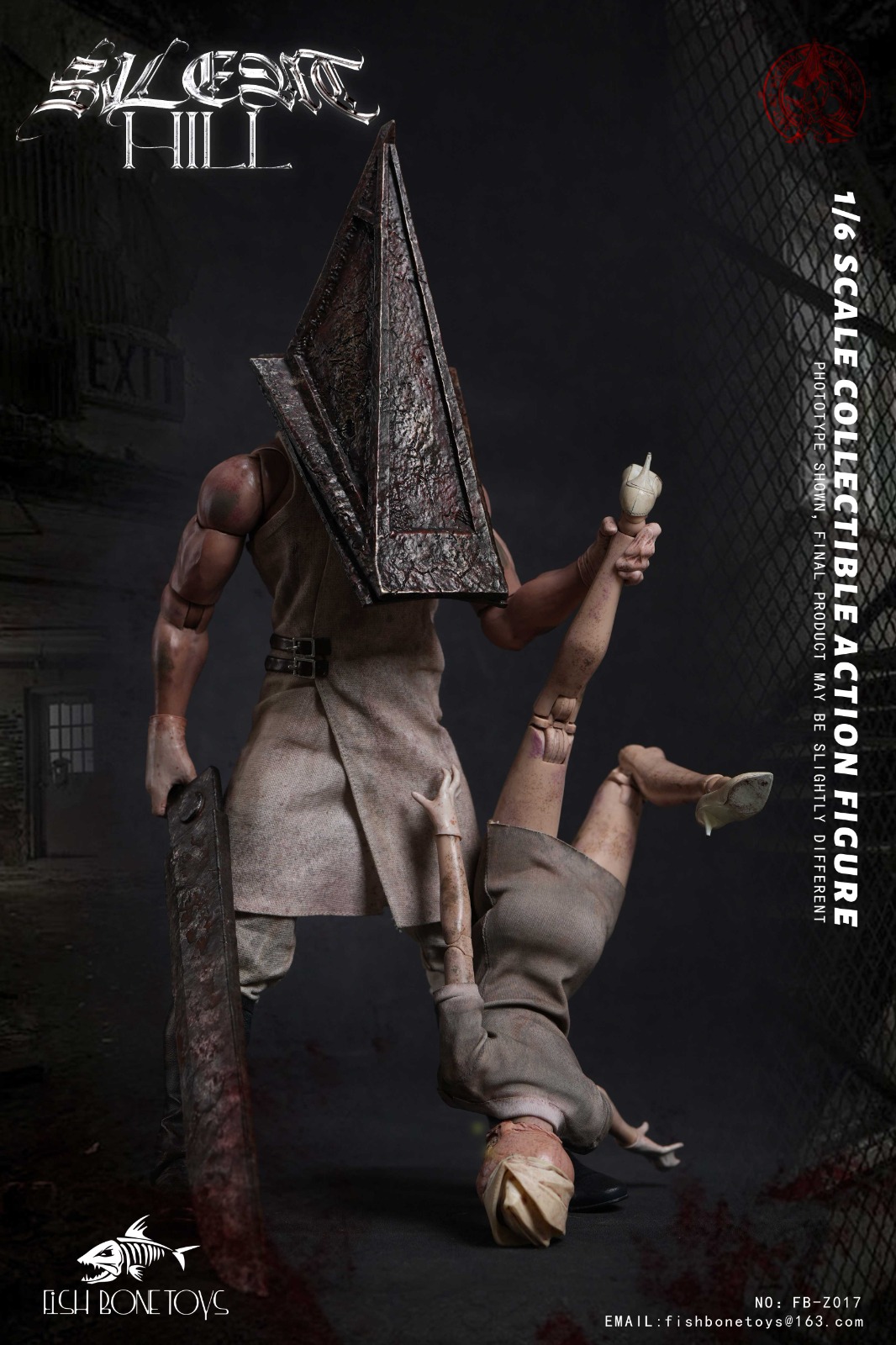FISH BONETOYS FB-Z017 Silent Hill - Pyramid Head and Nurse