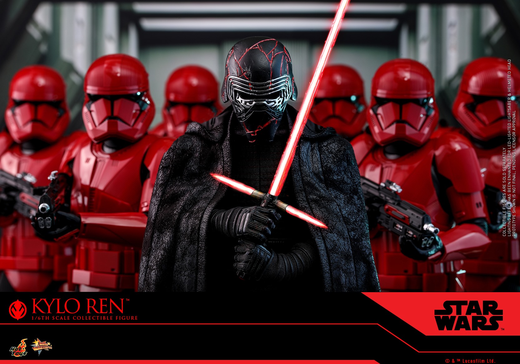 Hot Toys MMS560 Star Wars: The Rise of Skywalker - Kylo Ren