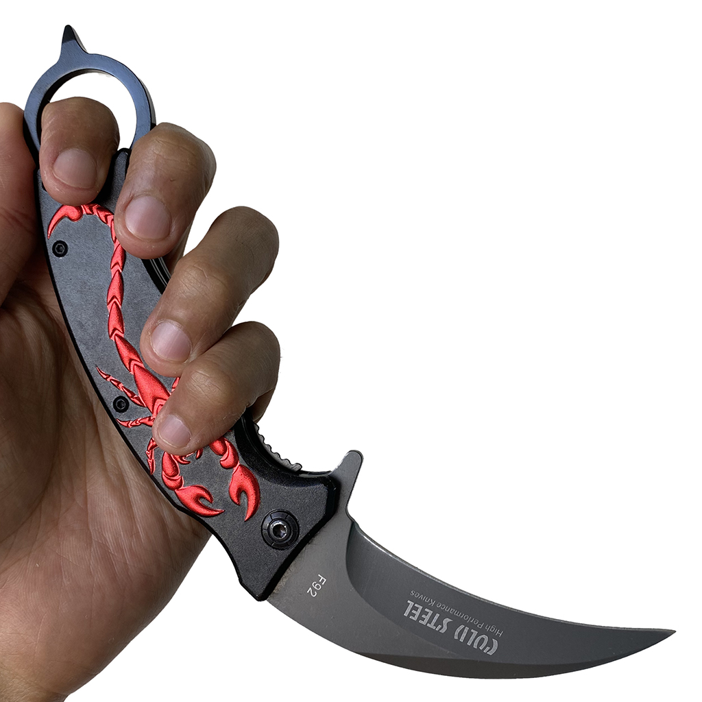 มีดพับ มีดคารัมบิต Cold Steel F92 ขนาด 8.3 นิ้ว (21 ซม.)