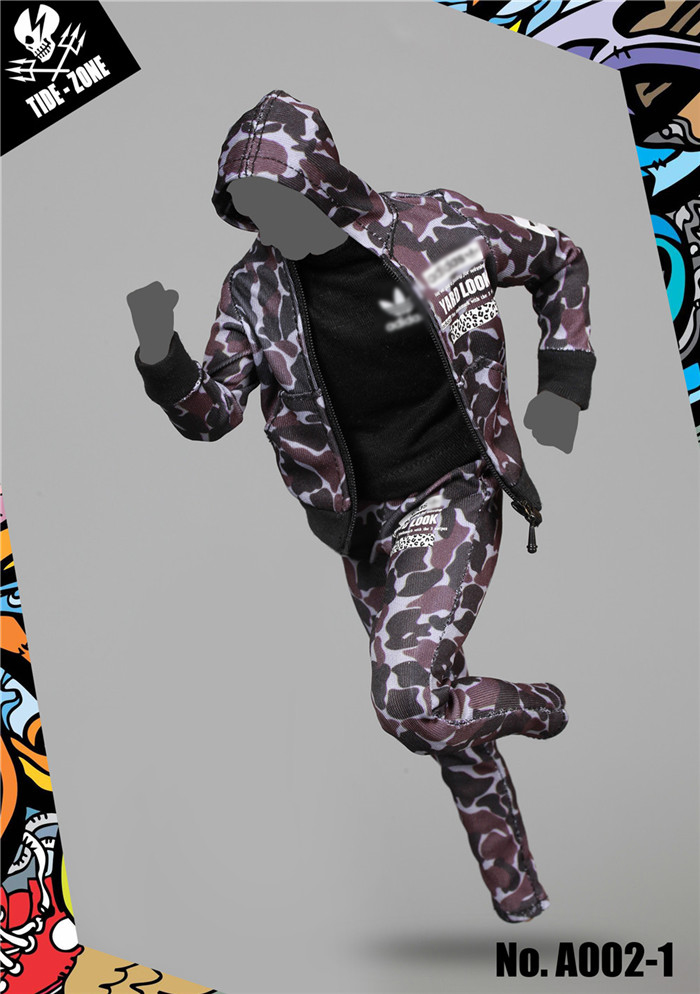 TIDE-ZONE A002 Sports Camouflage Outfits