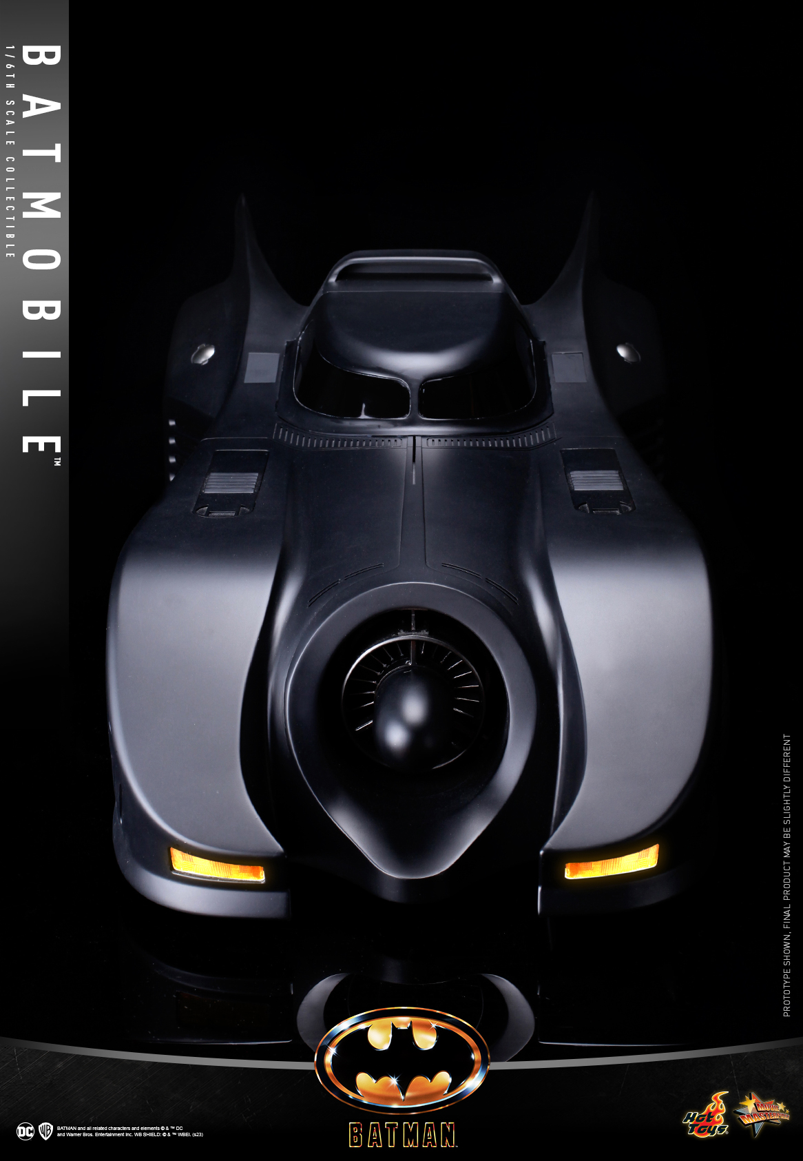 Hot Toys MMS694 1/6 Batman (1989) - Batmobile