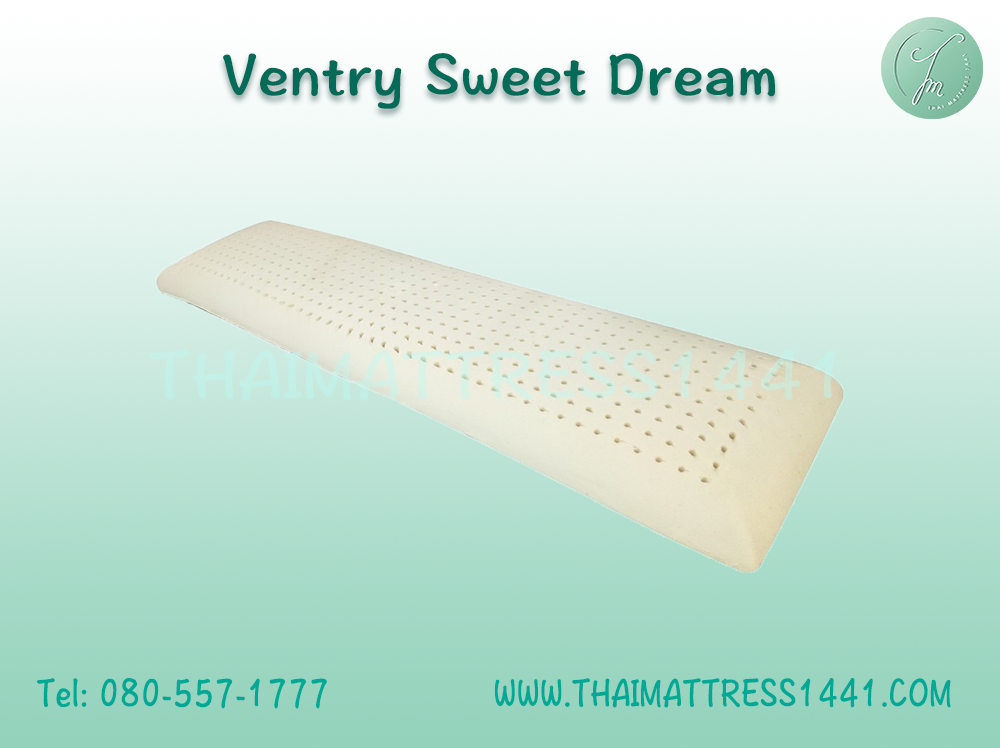 หมอนยางพารา รุ่น Ventry Sweet Dream Pillow พร้อมปลอกหมอน