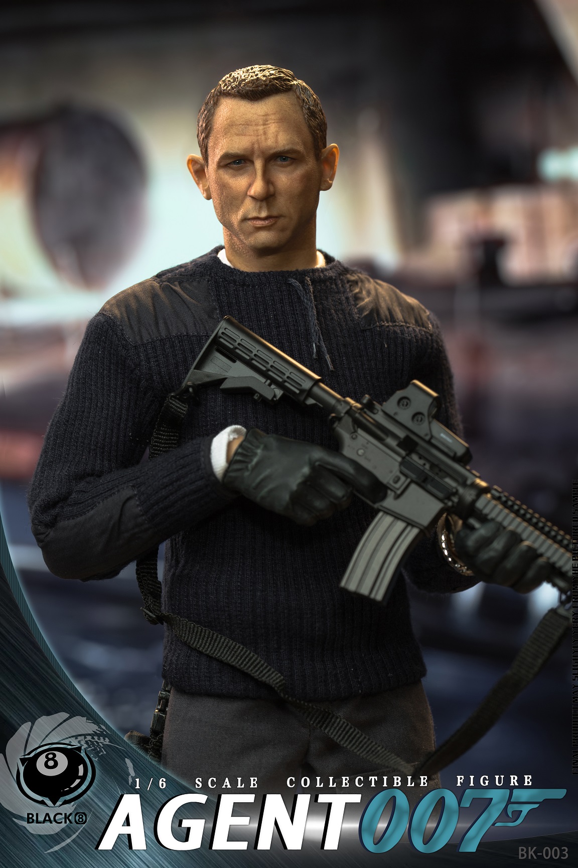 BLACK 8 STUDIO BK-003 1/6 AGENT 007