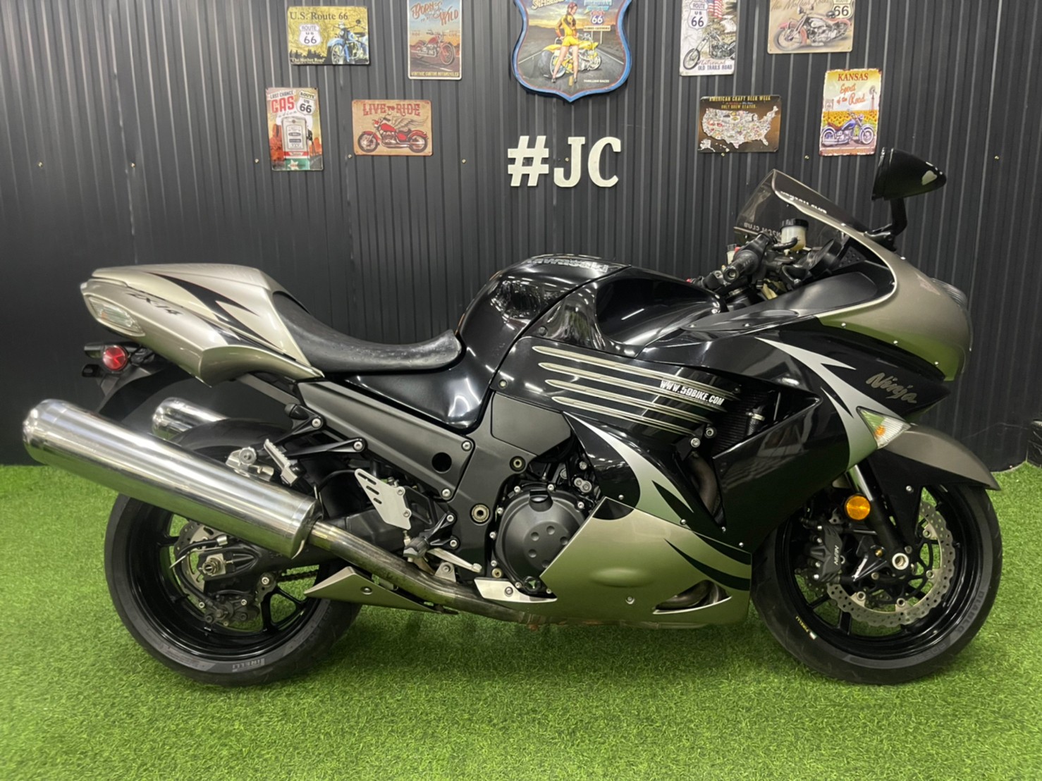 Kawasaki Ninja #Zx14 Spac.นอก ปี2011 โคตรสายจอด "ไมล์แท้9พัน+สีเดิมทุกชิ้น"