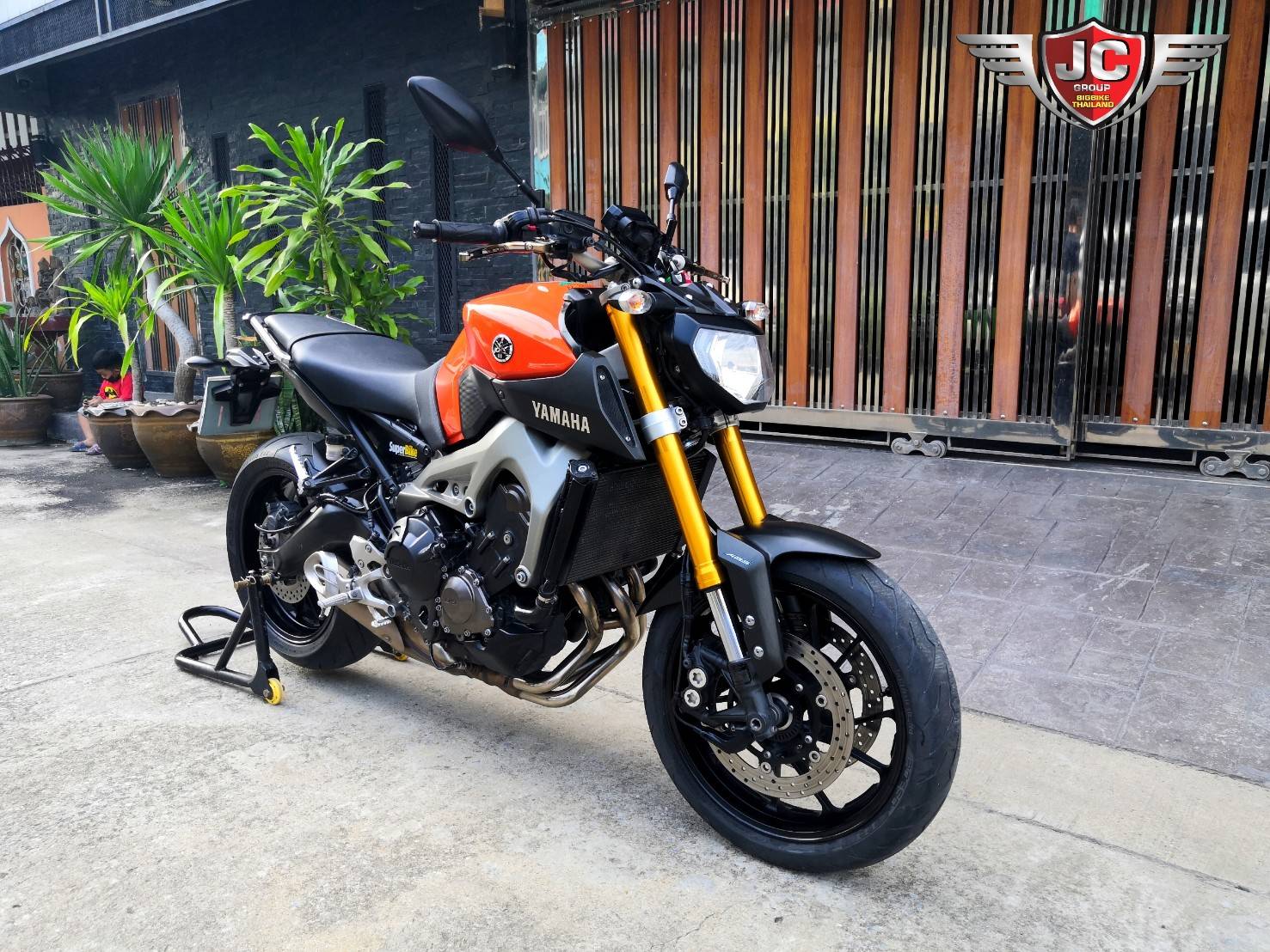 MT-09"Master of torque" รถบ้านแท้มือเดียว เครื่องเดิมเป๊ะสีส้มแท้ปังๆ