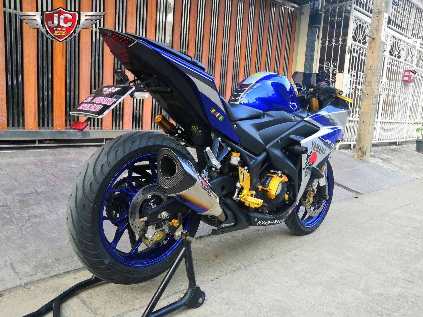 #YZF #R3 ปี2015 ของแต่งเกิน8หมื่น (แค่ท่อกับโช้คปาไป4หมื่นแล้ว) รถบ้านมือเดียว ไมล์6,xxxโลแท้