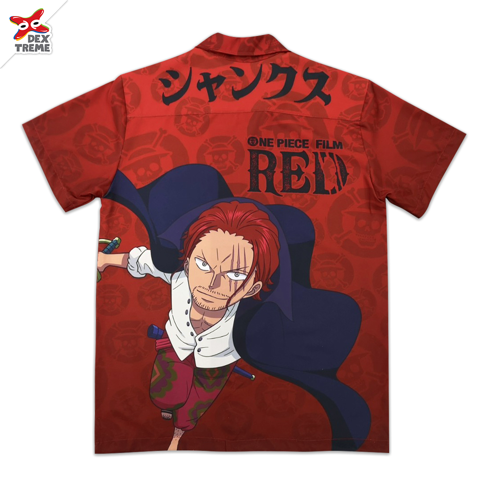เสื้อฮาวายวันพีซ Hawaii shirt One Piece Shanks