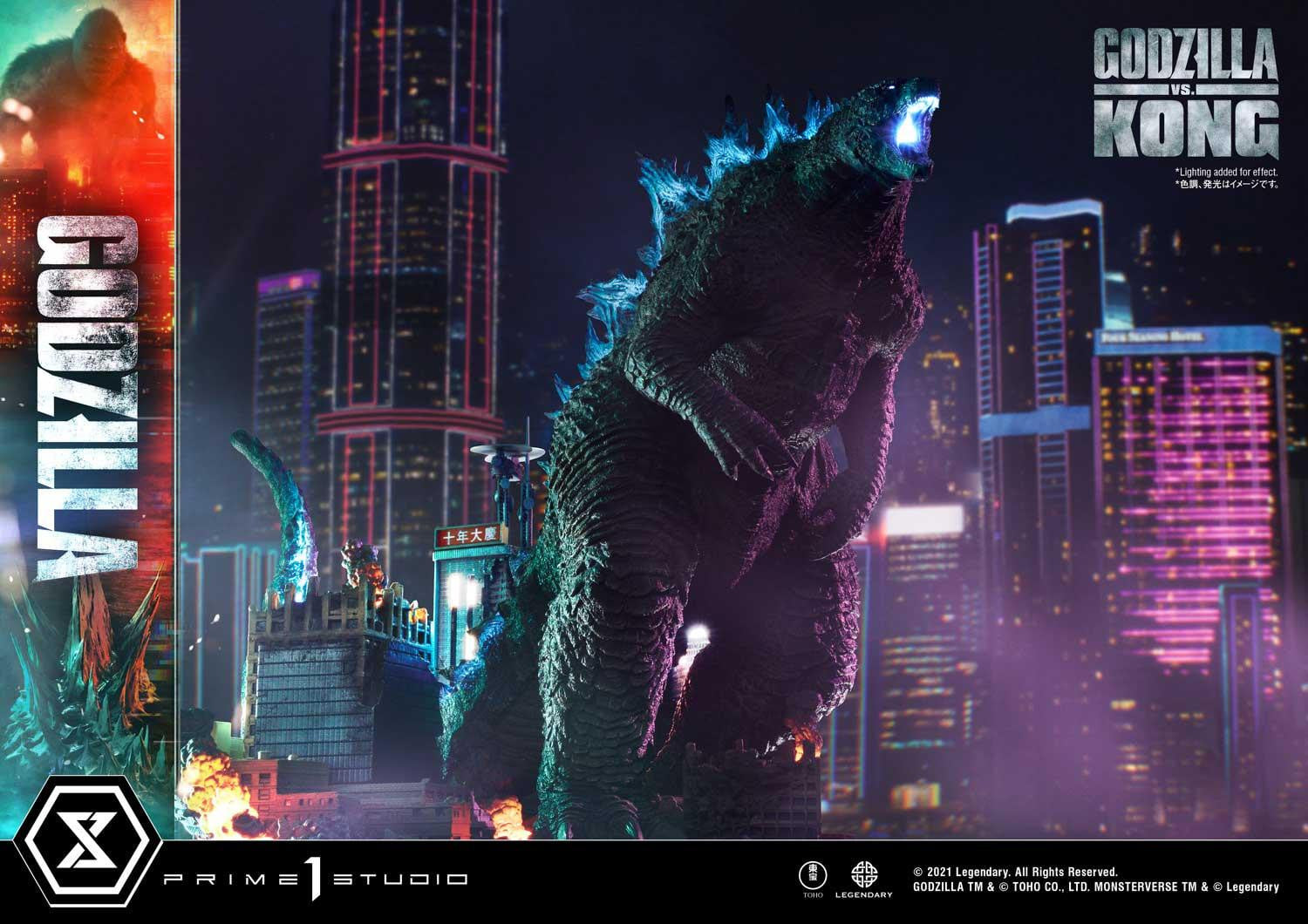 Prime 1 Studio UDMGVK-01, UDMGVK-02 Godzilla VS Kong - Godzilla and Kong (Combo Set)