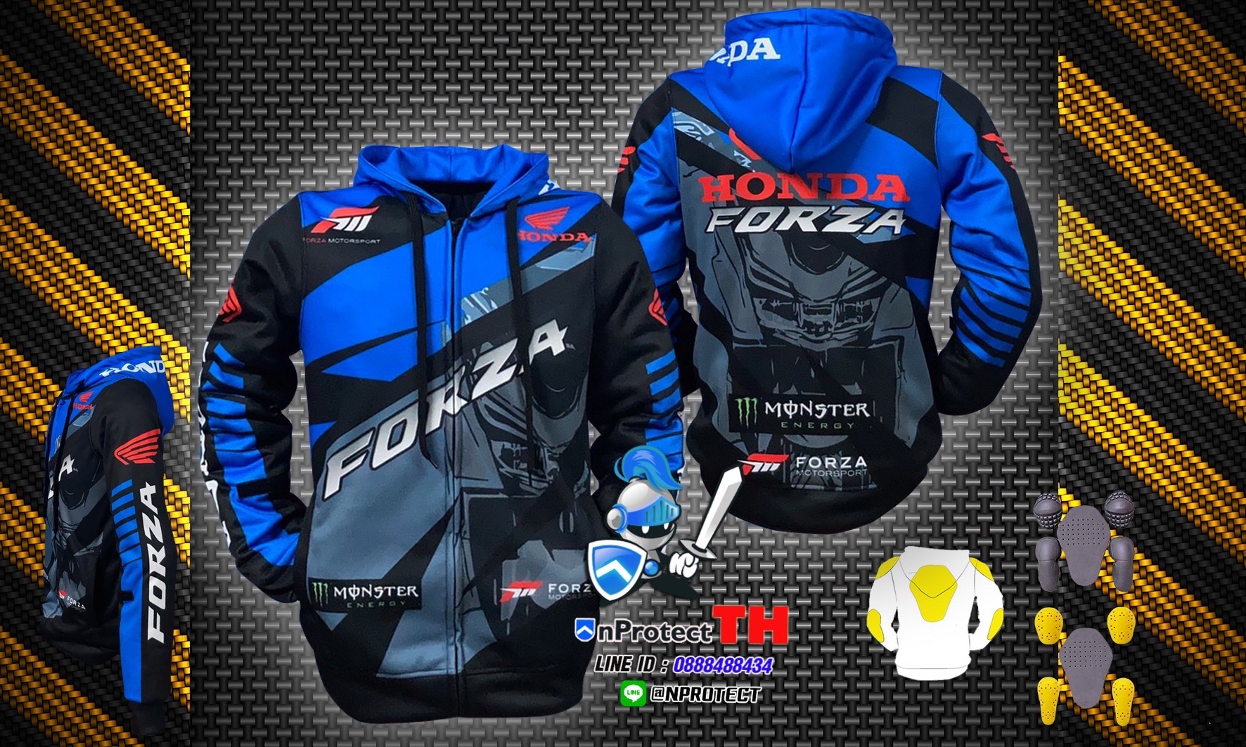 เสื้อการ์ดฮอนด้า HONDA FORZA