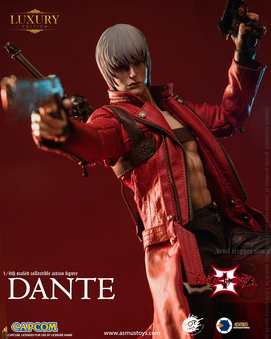 Asmus Toys DMC300V2 1/6 Devil May Cry 3 - Dante